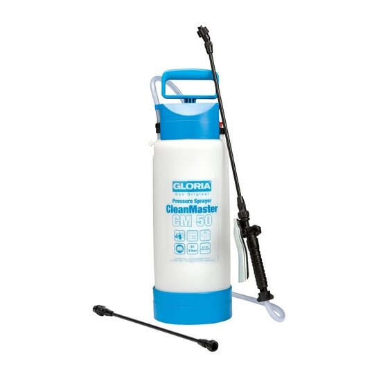 Gloria Clean Master CM50 zuur drukspuit (5 liter)