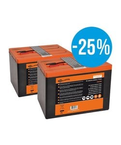 Powerpack batterij 9V/175Ah DUOPACK