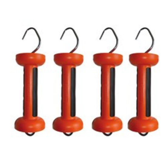 Gallagher Softgrip poortgreep oranje Cord/draad 4 st