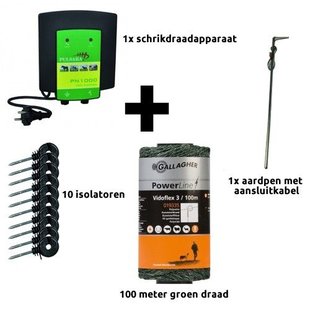 Schutting en volière startkit