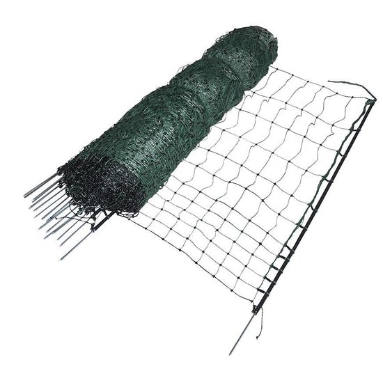 Gallagher Kippennet Groen, enkele pen 112 cm