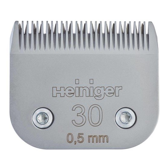 Heiniger Messenset #30 0,5 mm voor kat en hond