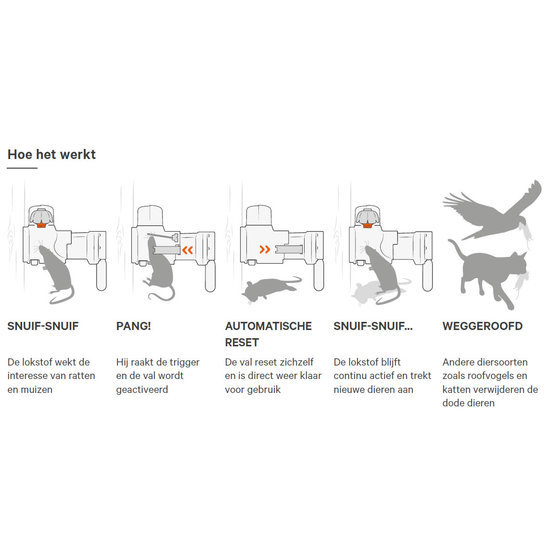 Goodnature® A24 automatische Ratten- & Muizenval set