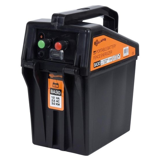 Gallagher Batterij apparaat BA30 + Gratis 55Ah batterij