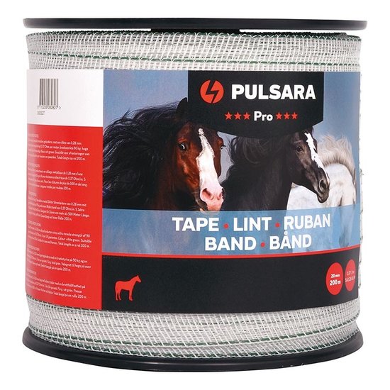 Pulsara Schriklint Pro 20 mm 200 m wit