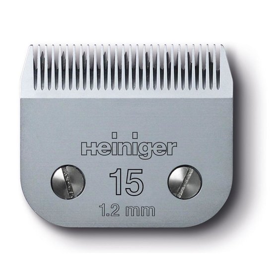 Heiniger Messenset #15 1,2 mm voor kat en koe