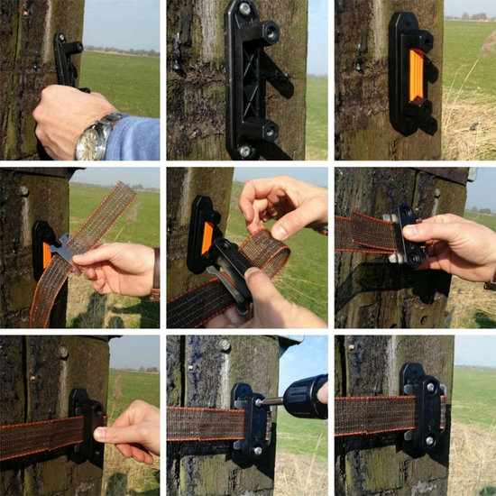 Gallagher Tussenplaatje TurboLine paarden hoekisolator 5 st