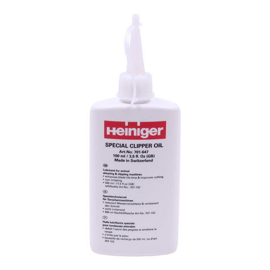 Heiniger Scheermachine Olie 100 ml