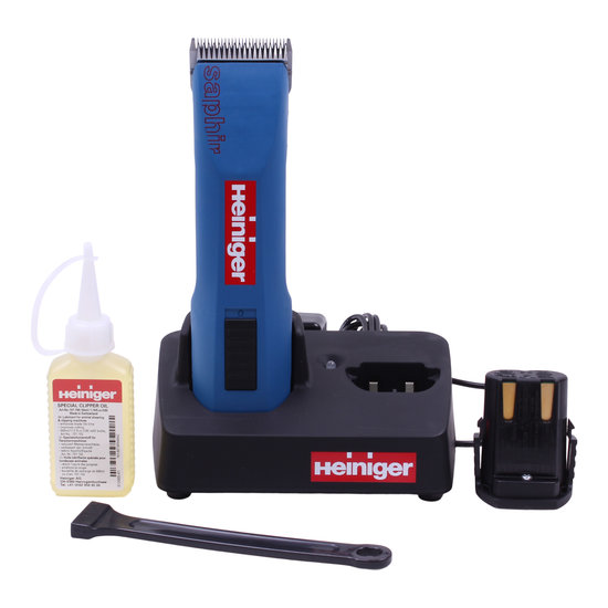 Heiniger Saphir Accu-tondeuse #10 + 1 accu