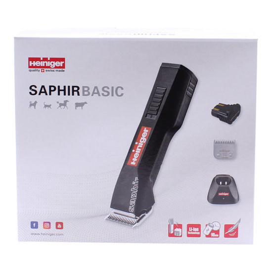 Heiniger Saphir Basic Accu Scheermachine #10 met 1 accu