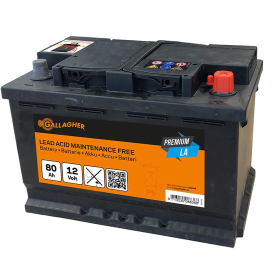 Gallagher Accu 12V/80Ah Premium LA