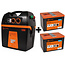 Gallagher Accu/Batterij apparaat B100 + 2x gratis 9V/175Ah batterij