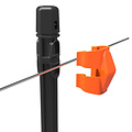 Gallagher Draad clip isolator voor Gallagher Line Post (100)