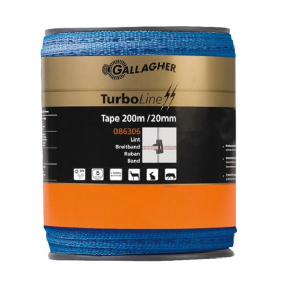Gallagher TurboLine lint 20 mm blauw 200 m