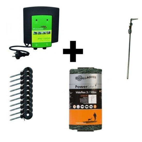 Schrikdraad.com Schutting en volière startkit