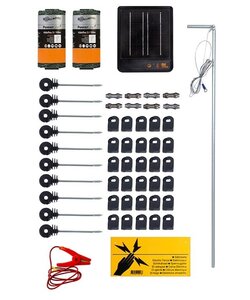 Schutting set voor katten S6 Solar