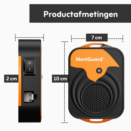MartGuard® Car Secure Pro marterverjager auto 12 V