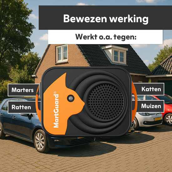 MartGuard® Car Secure Pro marterverjager auto 12 V