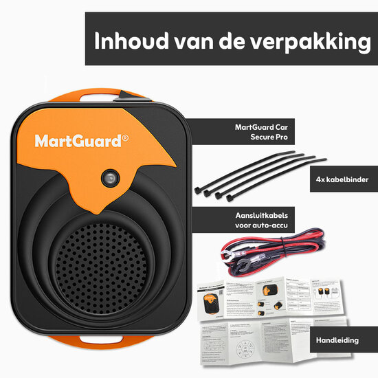 MartGuard® Car Secure Pro marterverjager auto 12 V