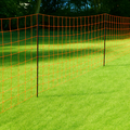 Euronetz Premium wolvennet oranje 145cm, 50m (dubbele pen)