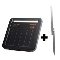 Draagbaar zonne-energie apparaat S100 (inclusief batterij) met gratis stander