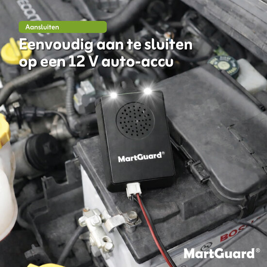 MartGuard® Car Secure Pro V2 marterverjager auto 12 V