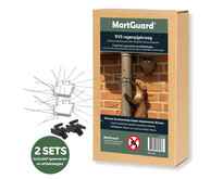 RVS Anti-marter regenpijp kraag (set van 2)