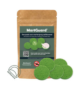 Geurpads zelfklevend voor Marterspray (5 stuks)