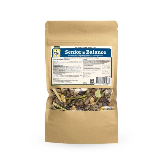 VITALstyle Muesli Senior & Balance proefzakje