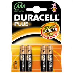 batterijen type AAA (4 stuks)