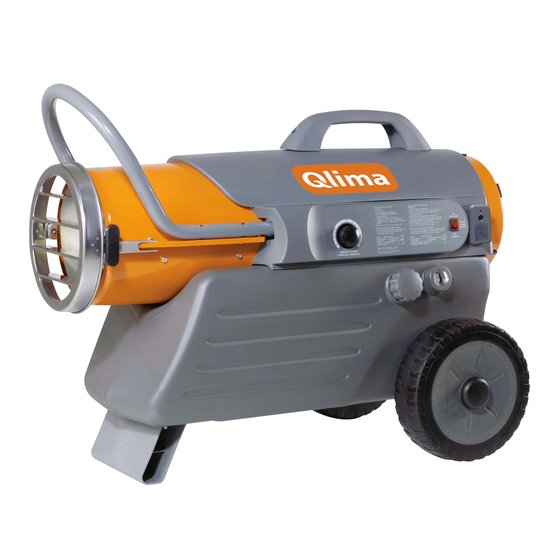 Qlima Warmtekanon op brandstof DFA 2900 Premium (tot 455 m³)