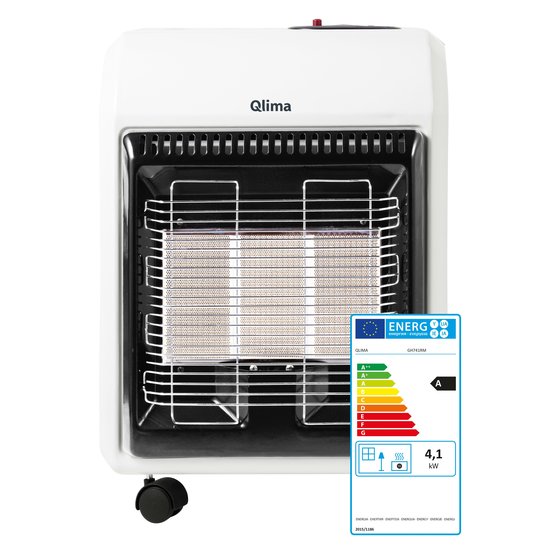 Qlima verplaatsbare gaskachel GH741RM (tot 130 m³)