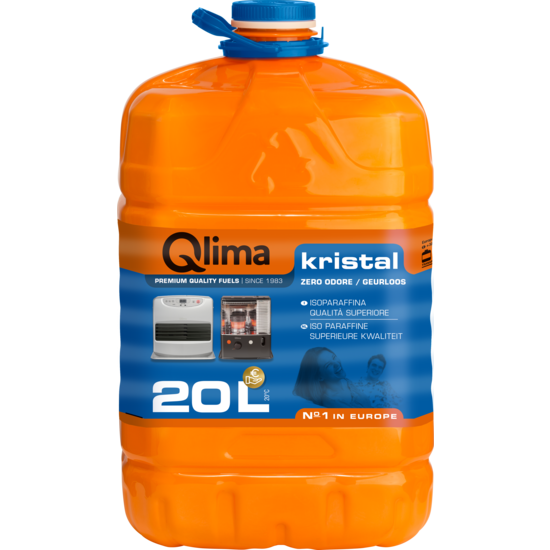 Qlima geurloze kachelbrandstof Kristal 20 liter