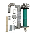 Zibro Laser gevelkachel FF V30 T (type E) (tot 125 m³)