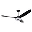 Qlima plafondventilator FC 260 Black met LED en WiFi