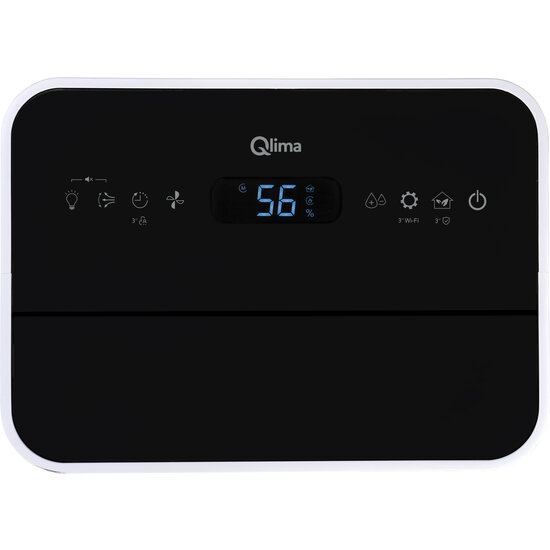 Qlima Luchtontvochtiger D 820 A Smart + Wifi (tot 130 m³)