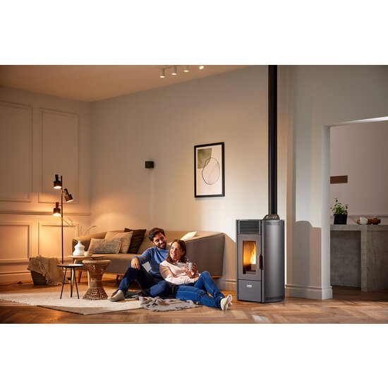 Qlima Pelletkachel Viola 100-2 S-line (tot 240 m³)