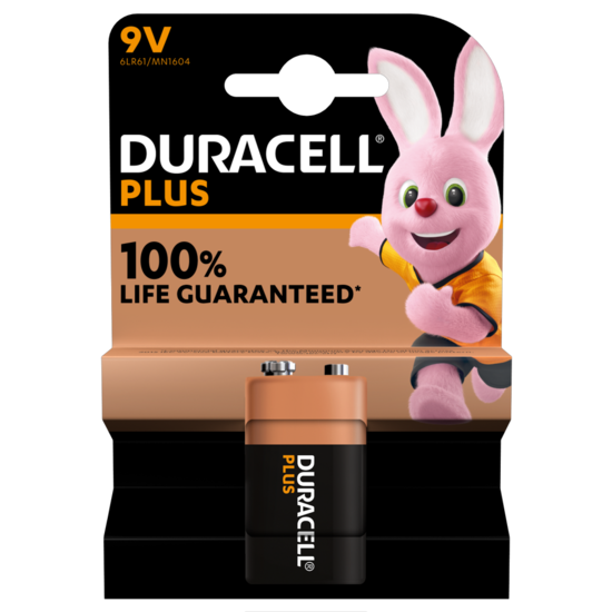 Duracell Batterij Plus Power 9 volt (blokje)