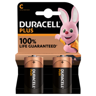 Batterij Plus Power C 2 stuks