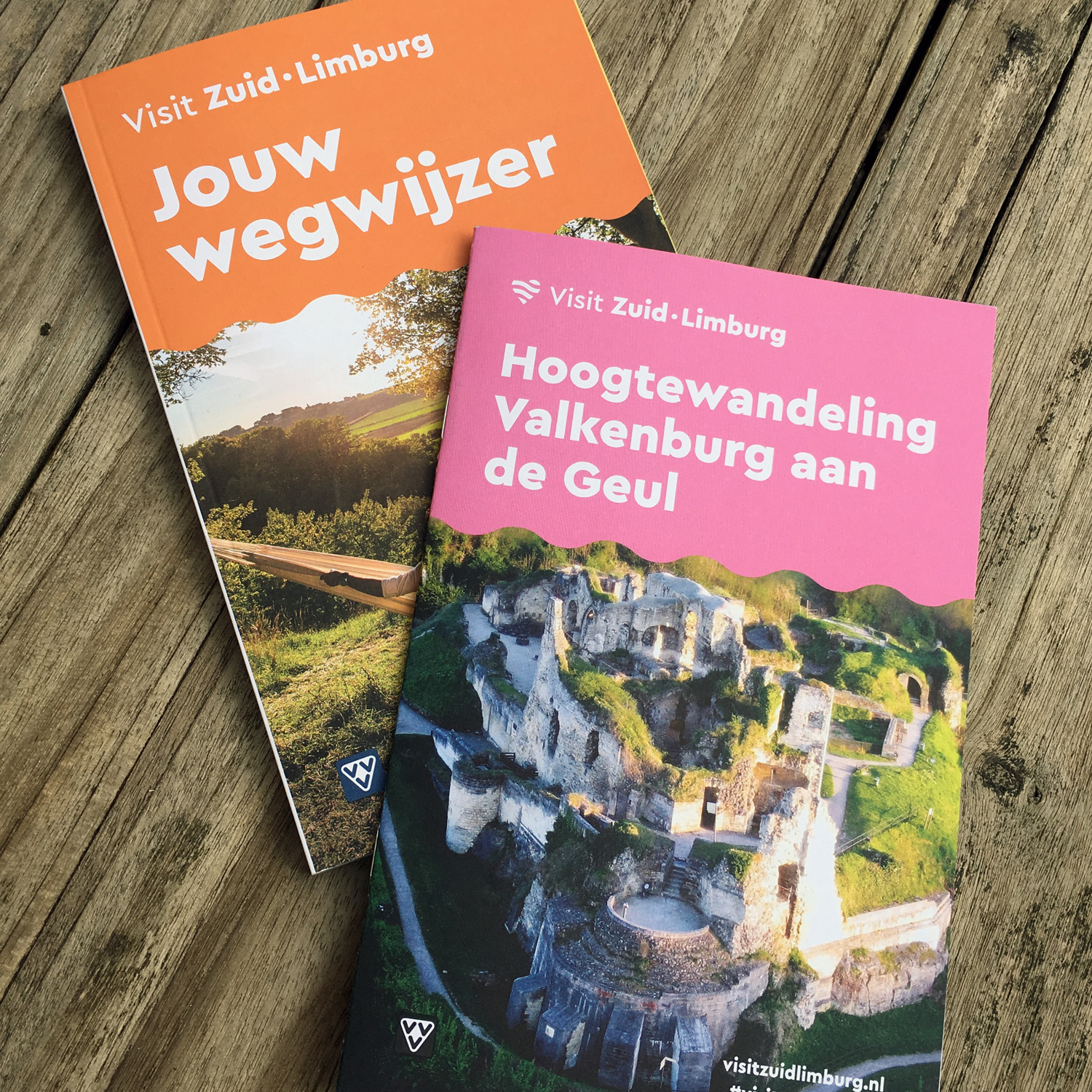 Brochures en kaarten over Zuid-Limburg