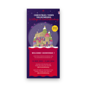 Gem. Valkenburg a/d Geul Kerststad Valkenburg plattegrond 2025/2026 Engels/Frans