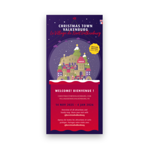 Gem. Valkenburg a/d Geul Kerststad Valkenburg plattegrond 2025/2026 ENG/FR