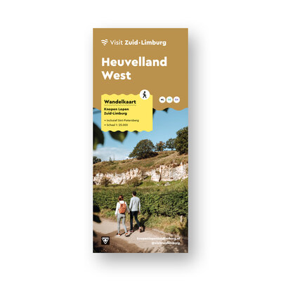 Wandelkaart Heuvelland West Knopen Lopen