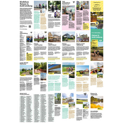 Visit Zuid-Limburg Officiële Fietsknooppuntenkaart