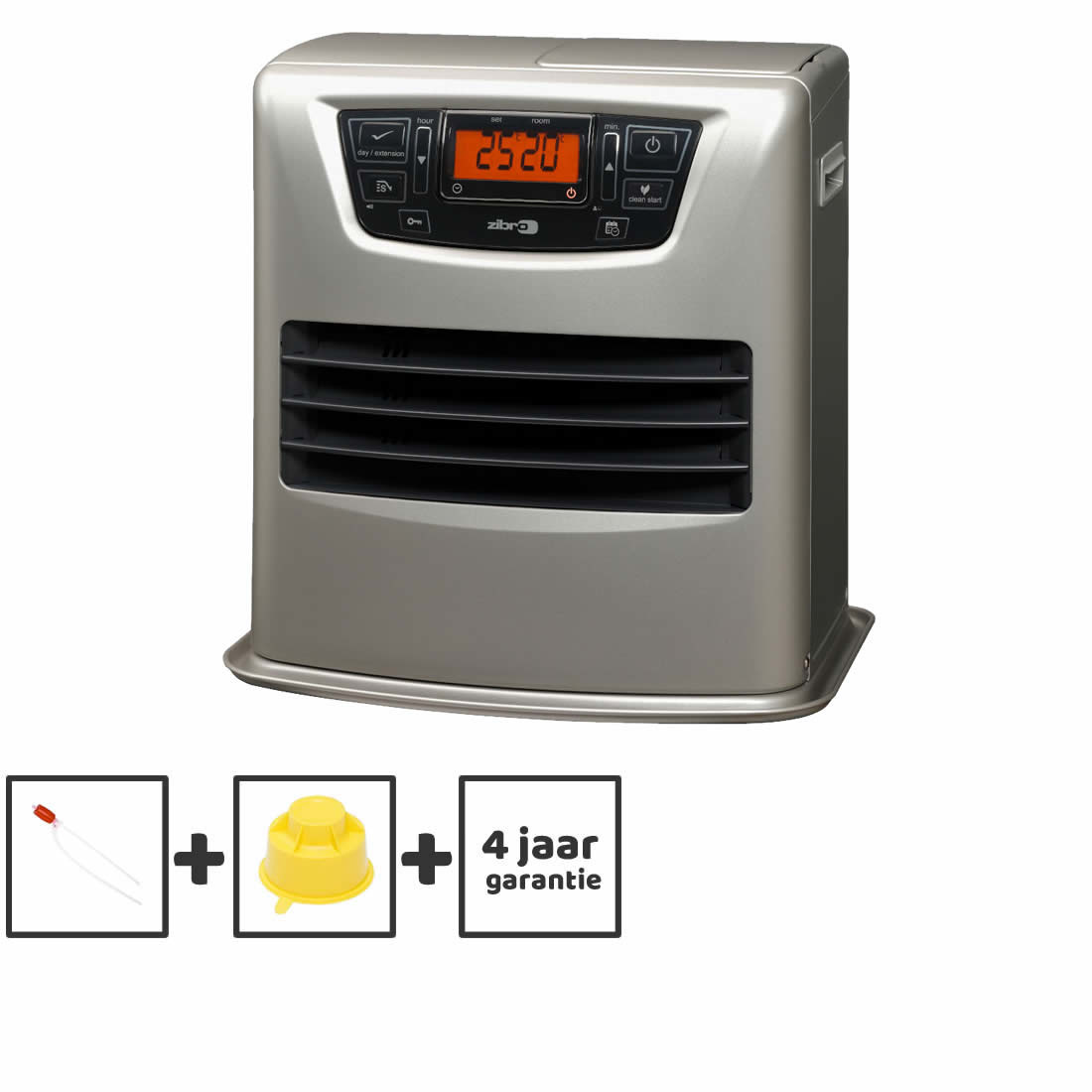 Zibro laserkachel LC 135 + veiligheidssensor (tot 140 m³