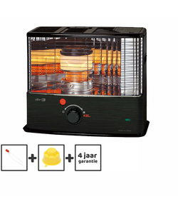 kouskachel dubbel brander RC 32 + omvalbeveiliging (tot 110 m³)