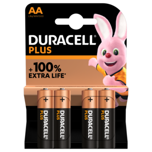 batterijen type AA (4 stuks)