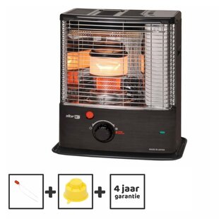 kouskachel dubbel brander RC 4027 + CO2  sensor & omvalbeveiliging (tot 95 m³)