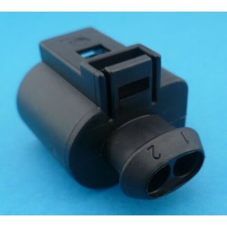 FEP28-2P-FEMALE leeg stekkerhuis