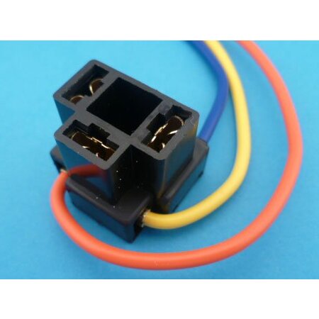 BH029 H4 lampstekker met draden